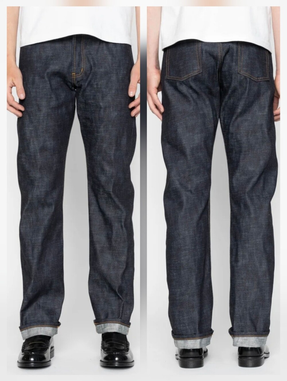 Naked & Famous Chinese New Year "Fire Monkey" Selvedge Jeans - Super Skinny Guy
